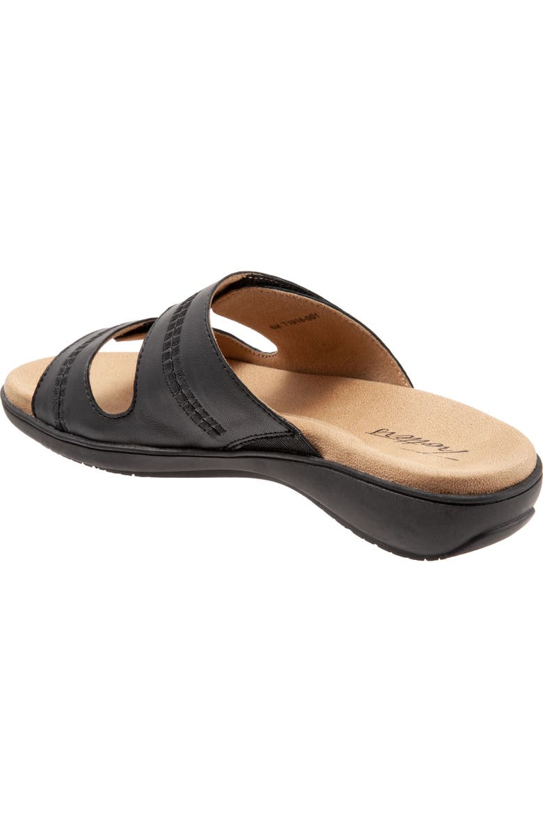 Trotters Vale Double Strap Slide Sandal, Alternate, color,