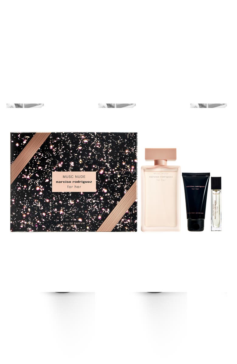 Narciso Rodriguez Musc Nude for Her Eau de Parfum 3-Piece Gift Set, Alternate, color, 