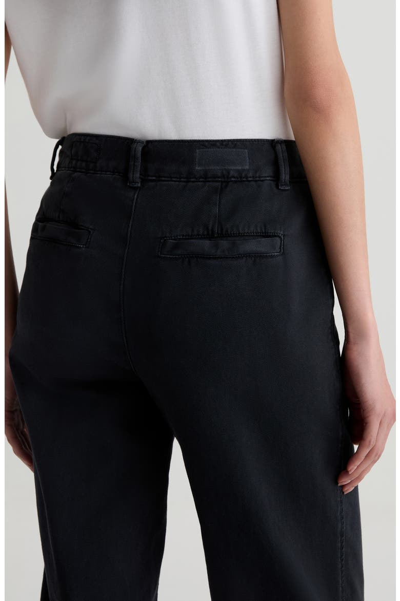 Fairfax Ankle Straight Leg Jeans, Alternate, color, SULFUR BLACK