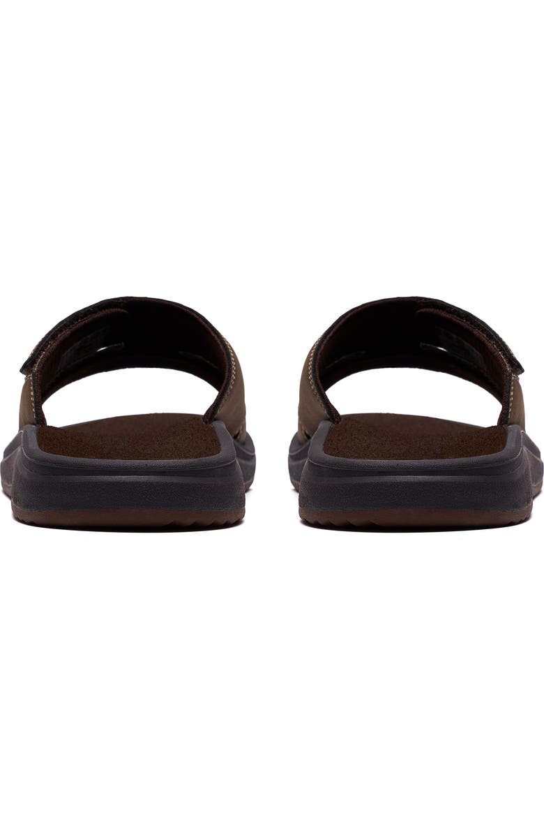 Clarks<sup>®</sup> Breeze Slide Sandal, Alternate, color, Dark Brown