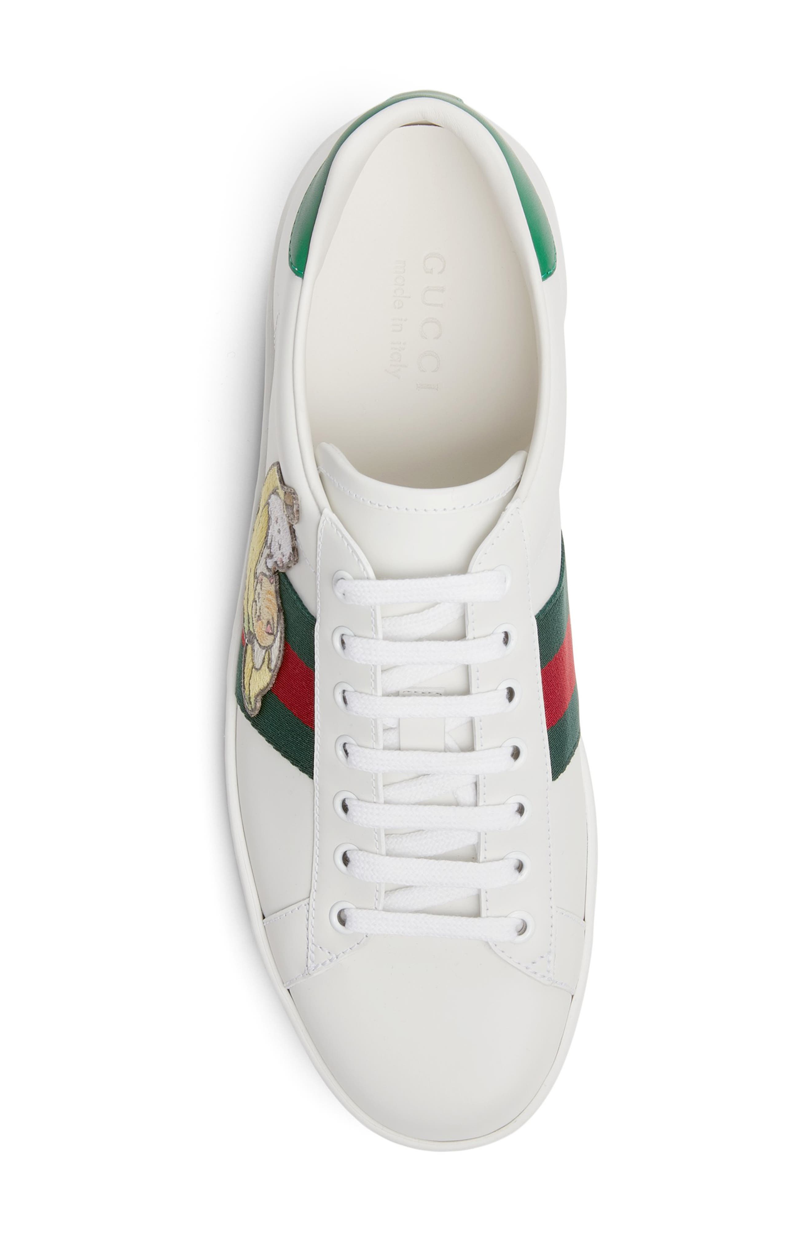 Gucci x Bananya Ace Low Top Sneaker, Alternate, color, 