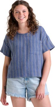 Toad & Co Tate Double Weave Short Sleeve Shirt