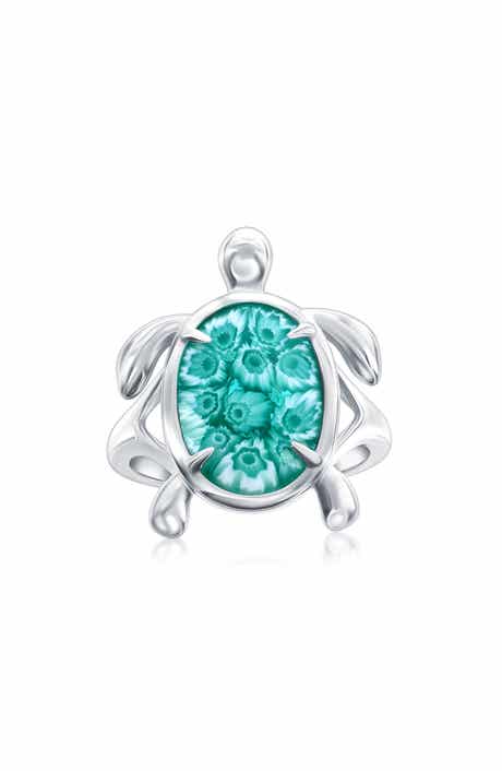 Glass Turtle Ring