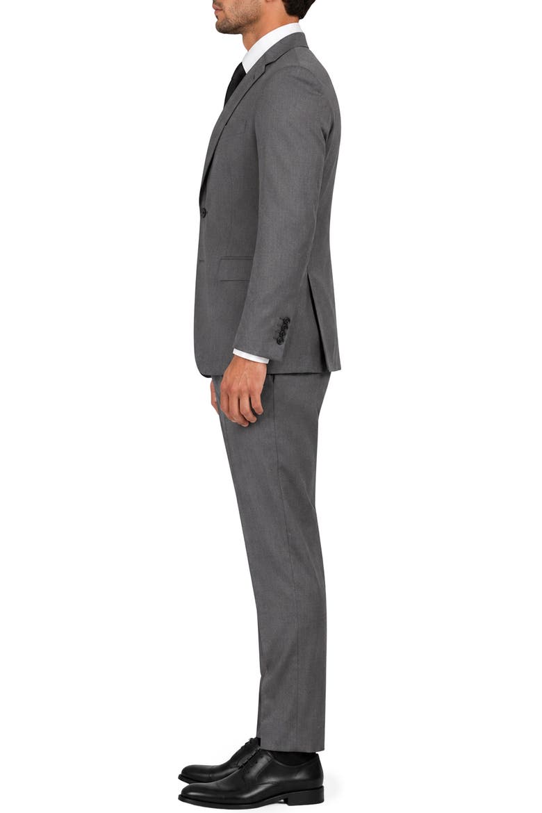 Giorgio Modern Fit Wool Suit, Alternate, color, GREY
