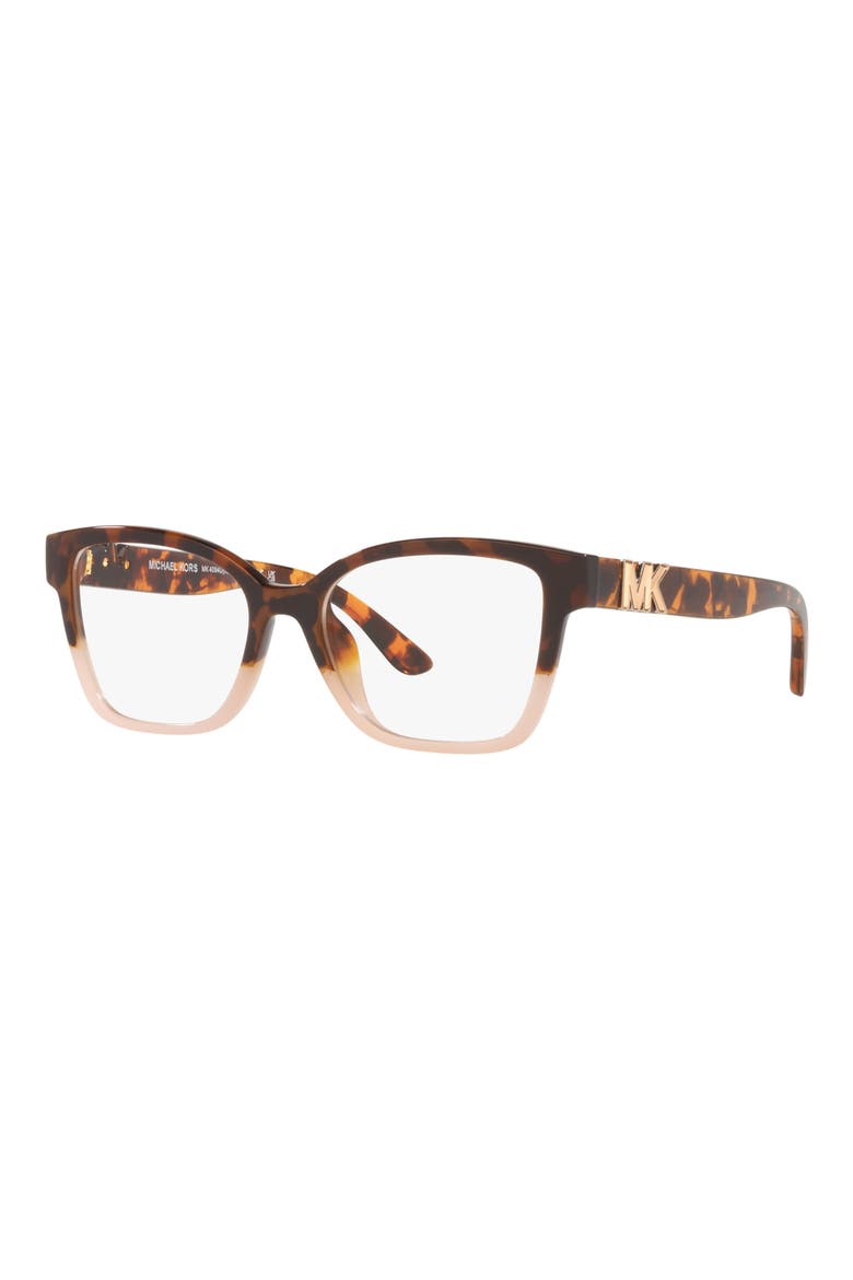 Karlie I 53mm Square Optical Glasses, Alternate, color, PINK