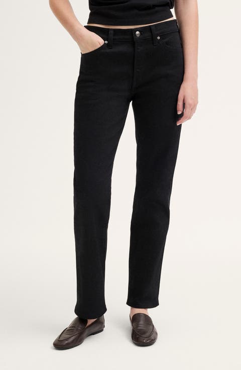 The Longline Straight Leg Jeans
