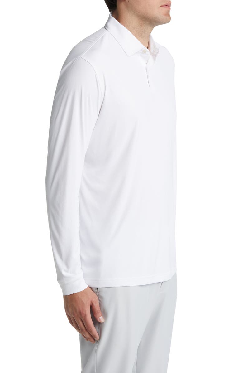 Peter Millar Featherweight Long Sleeve Performance Polo, Alternate, color, 