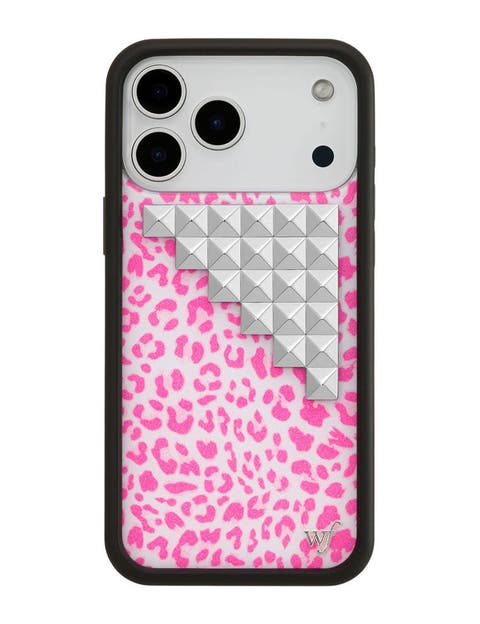 Pink Meow Stud iPhone 17/17 Pro/17 Pro Max Case