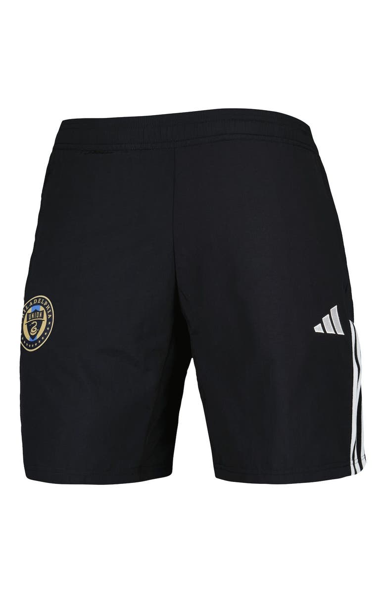 adidas Men's adidas Black Philadelphia Union Downtime Shorts, Alternate, color, Black