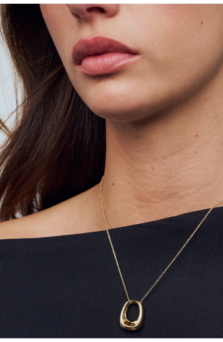 Sif Jakobs Jewellery Necklace Borsa Pianura, Alternate, color, 18K Gold Plated