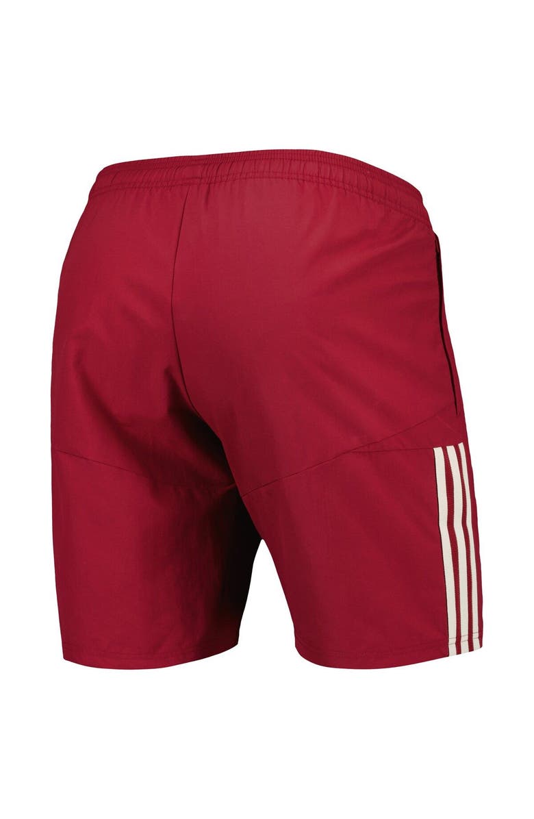 adidas Men's adidas Red Mexico National Team Downtime Shorts, Alternate, color, 
