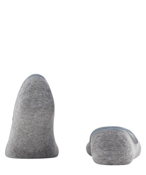 Falke Step Cotton No Show Socks In Gray