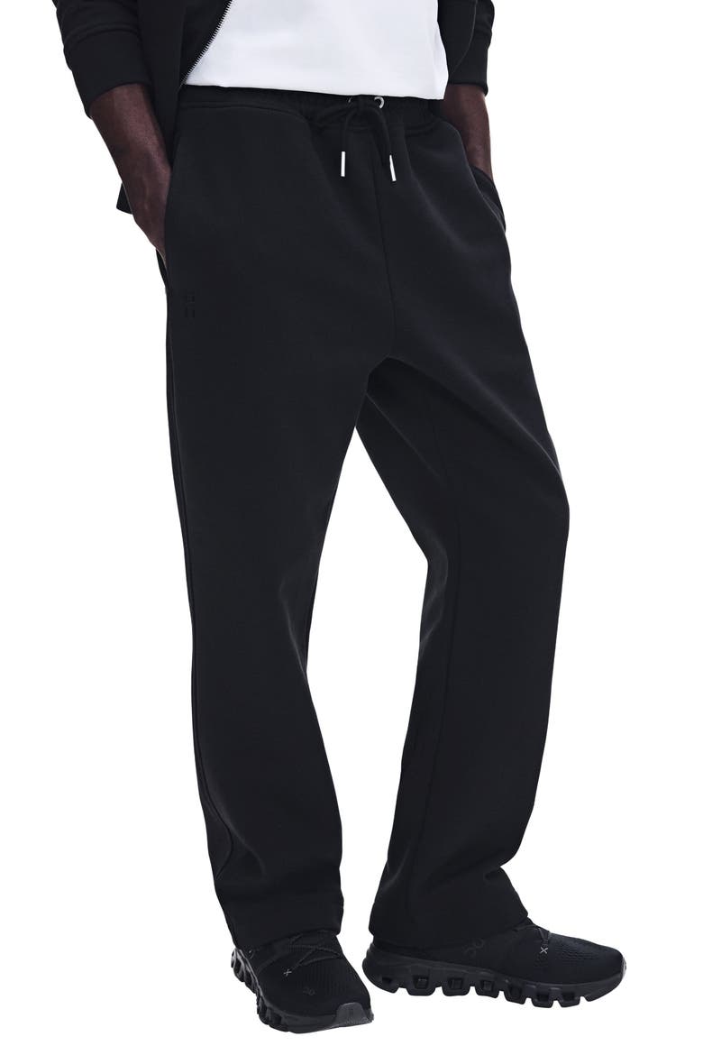 Club Collective Wide Leg Sweatpants, Main, color, BLACK