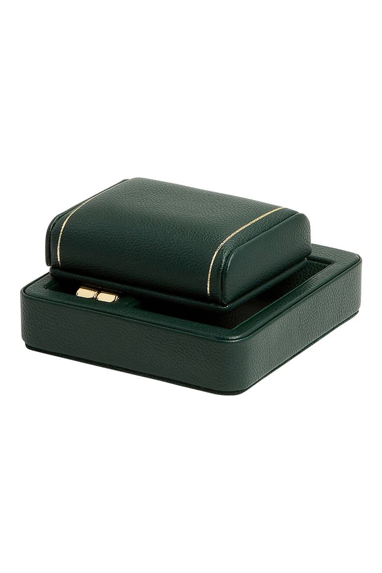 British Racing Single Travel Watch Stand, Alternate, color, GREEN / GOLD