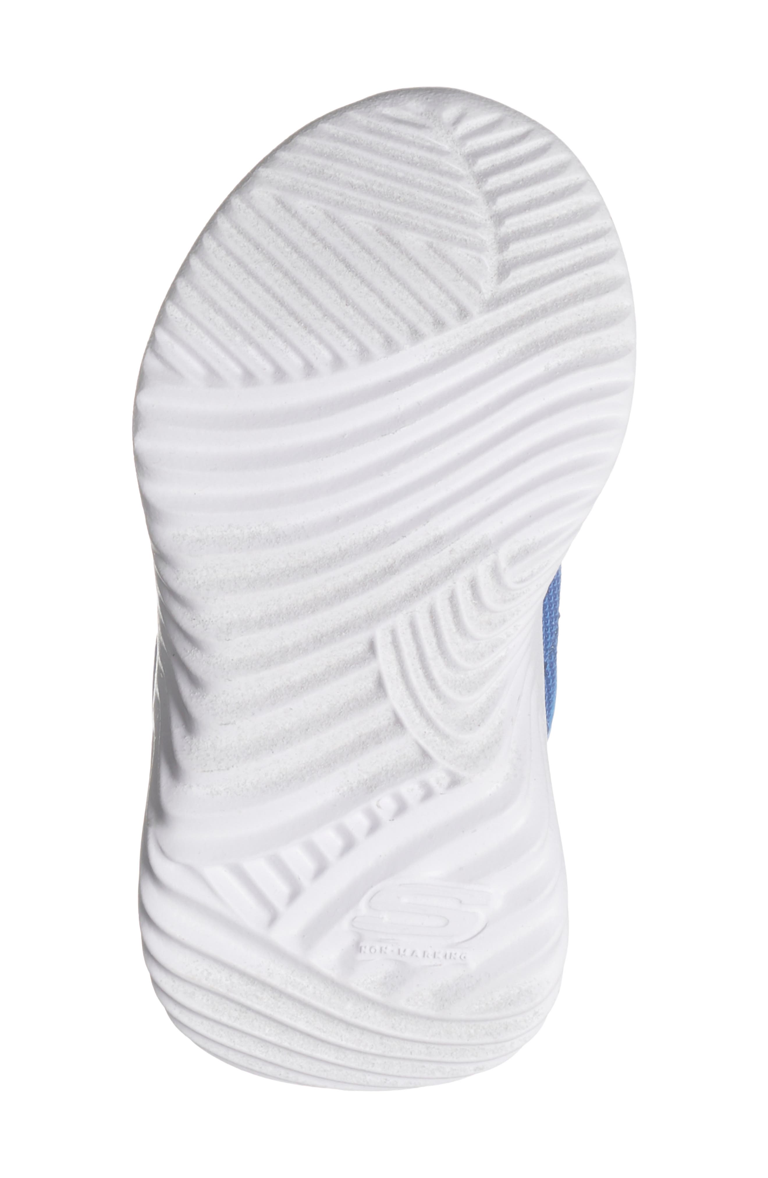 SKECHERS Kids' Bounder Sneaker, Alternate, color, Blue/Lime