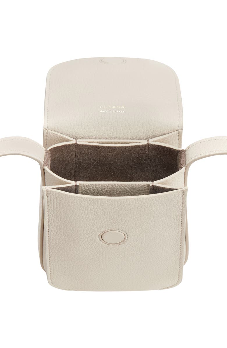 Cuyana Concertina Leather Crossbody Phone Bag, Alternate, color,