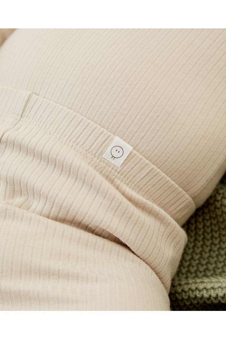 Ribbed Leggings, Alternate, color, Ecru