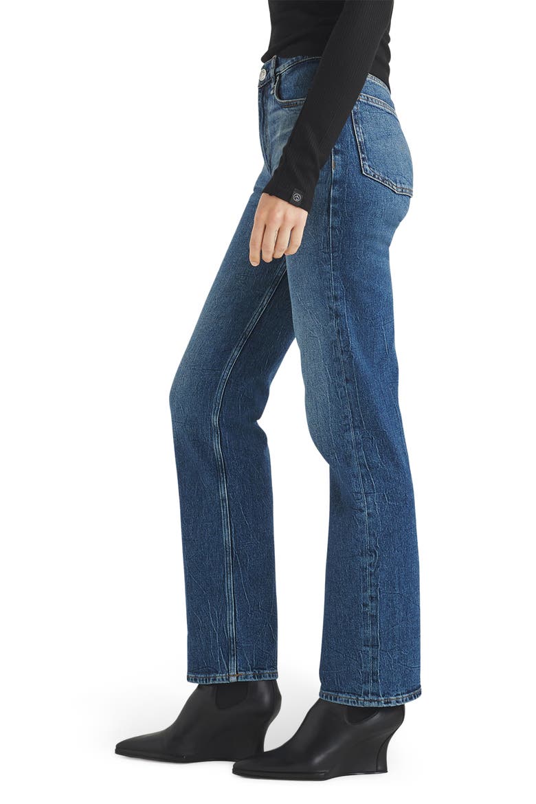 Harlow Mid Rise Straight Leg Jeans, Alternate, color, KENDRA