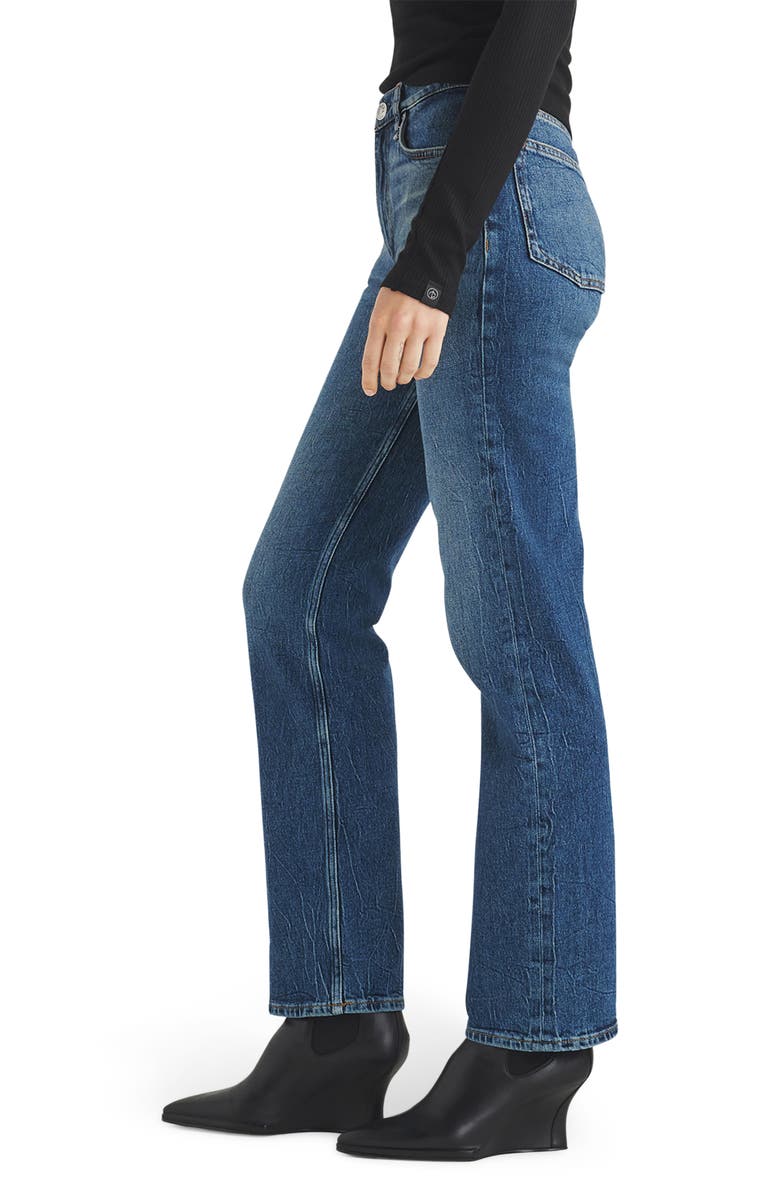 rag & bone Harlow Mid Rise Straight Leg Jeans, Alternate, color, 