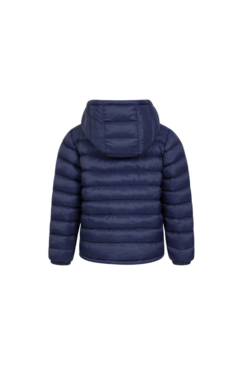 Childrens/Kids Seasons Faux Fur Lined Padded Jacket, Alternate, color, Navy