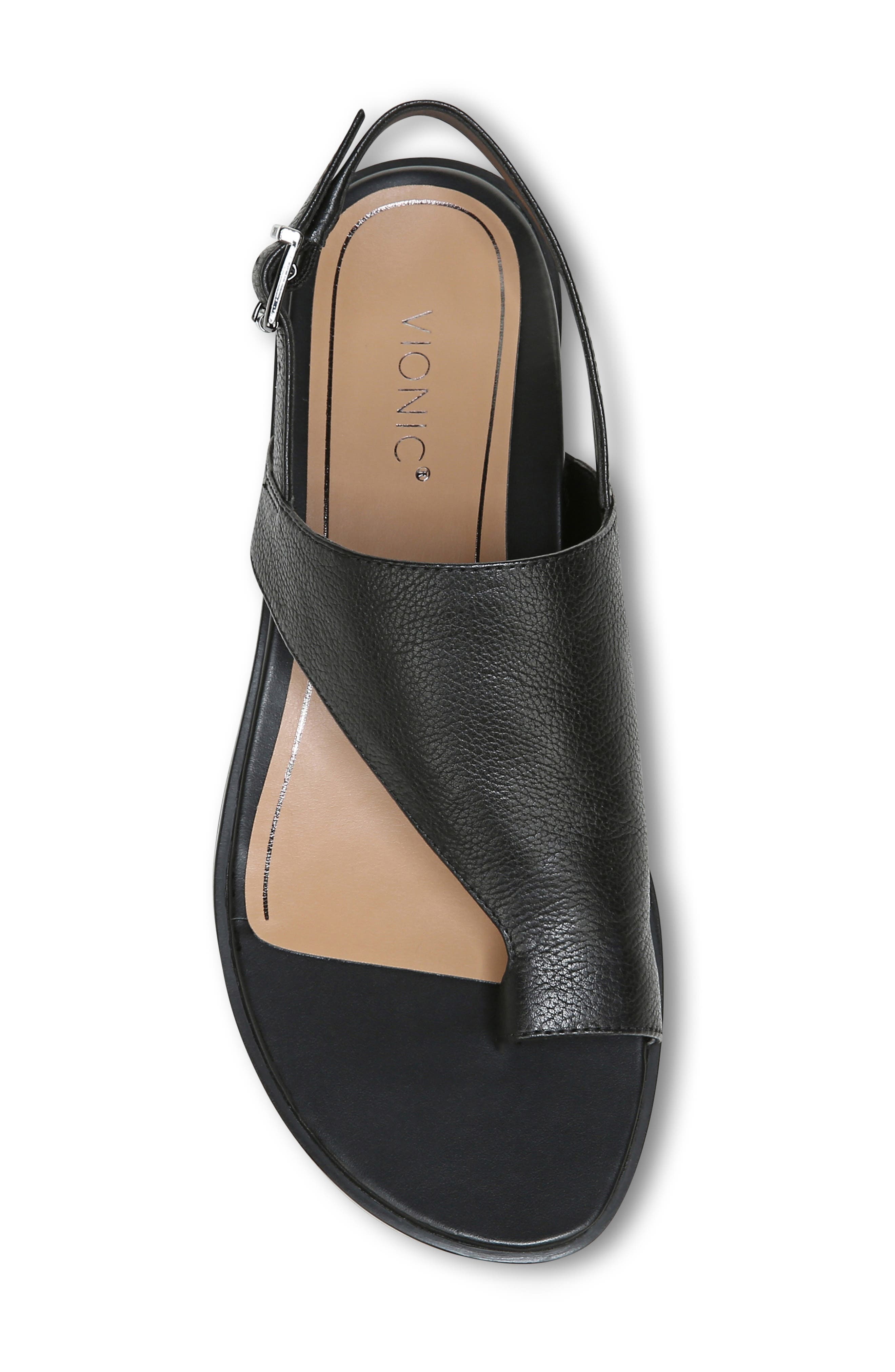 Vionic Ella Toe Loop Sandal - Wide Width Available, Alternate, color, 
