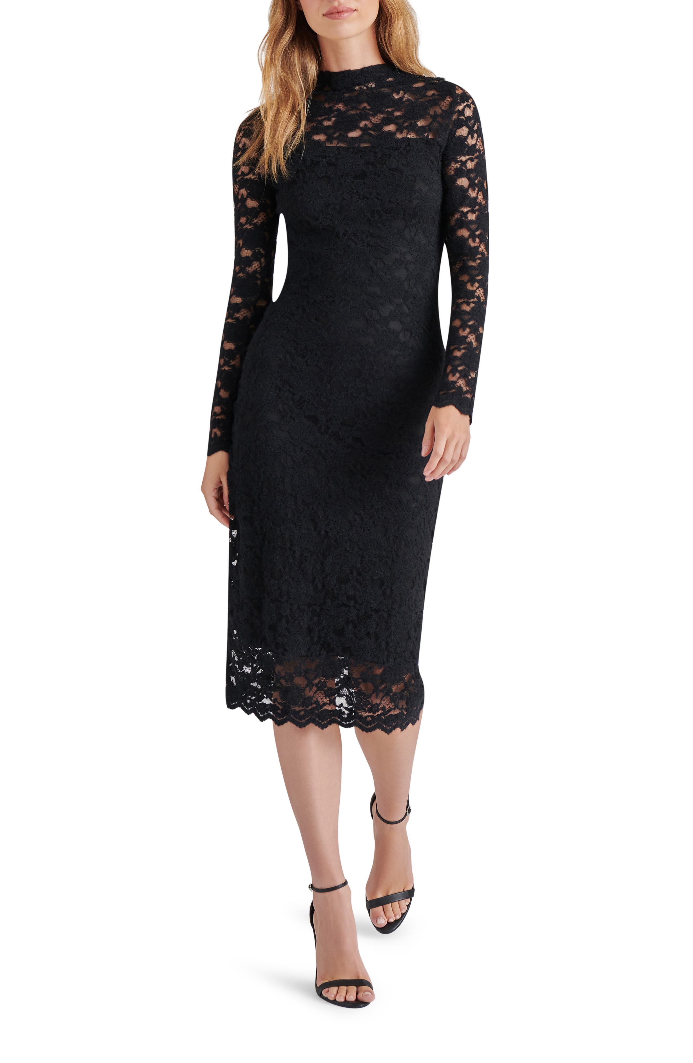 vivienne lace dress Vivienne Lace Ruffle Maxi Dress