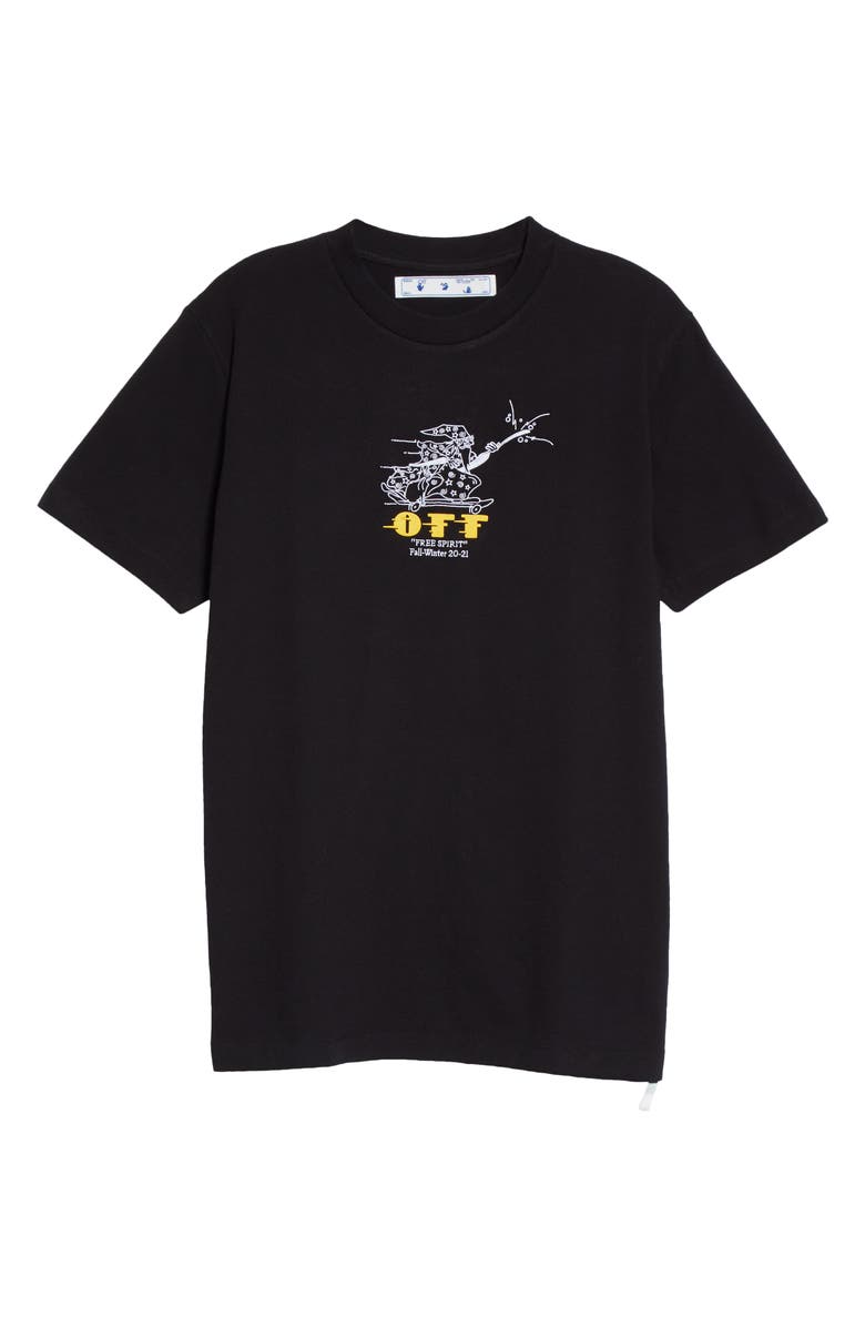 Off-White Free Spirit Graphic Tee, Alternate, color,