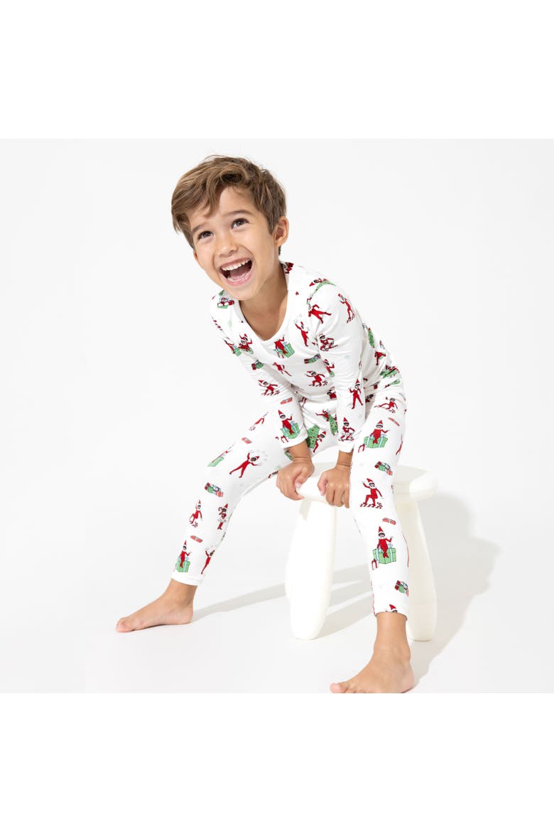 Kids' The Elf On The Shelf Set of 2 Piece Pajamas, Alternate, color, The Elf On The Shelf