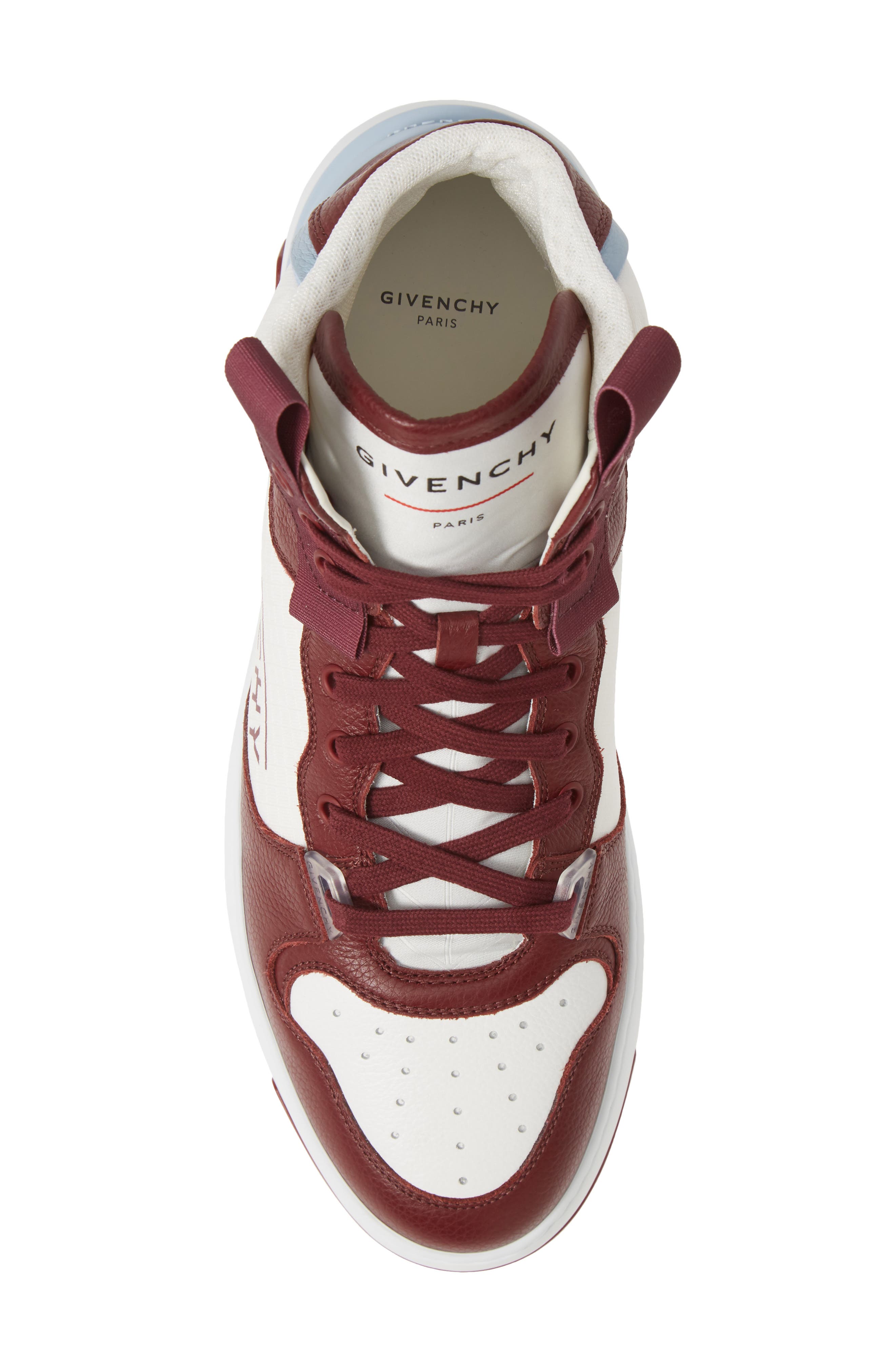 Givenchy Logo High Top Sneaker, Alternate, color, 