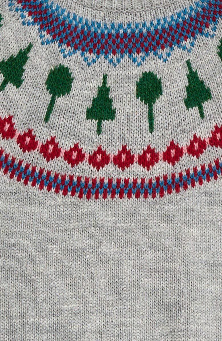 The Sunday Collective Kids' Recess Fair Isle Wool Blend Crewneck Sweater, Alternate, color, 