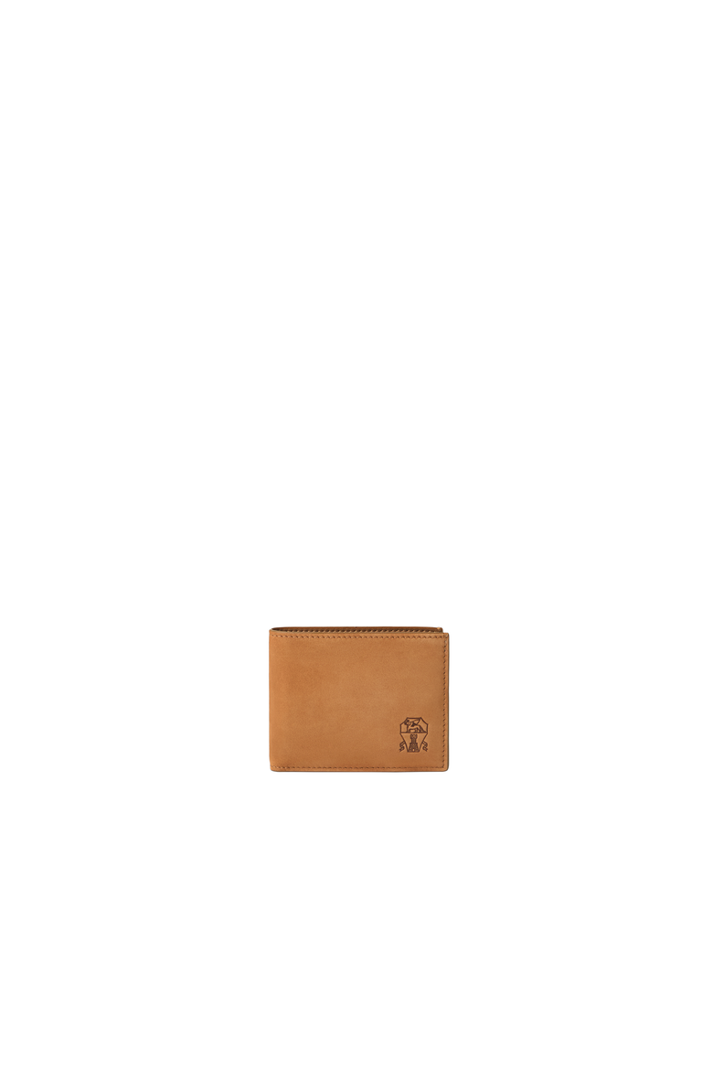 Nubuck wallet, Alternate, color, Cognac