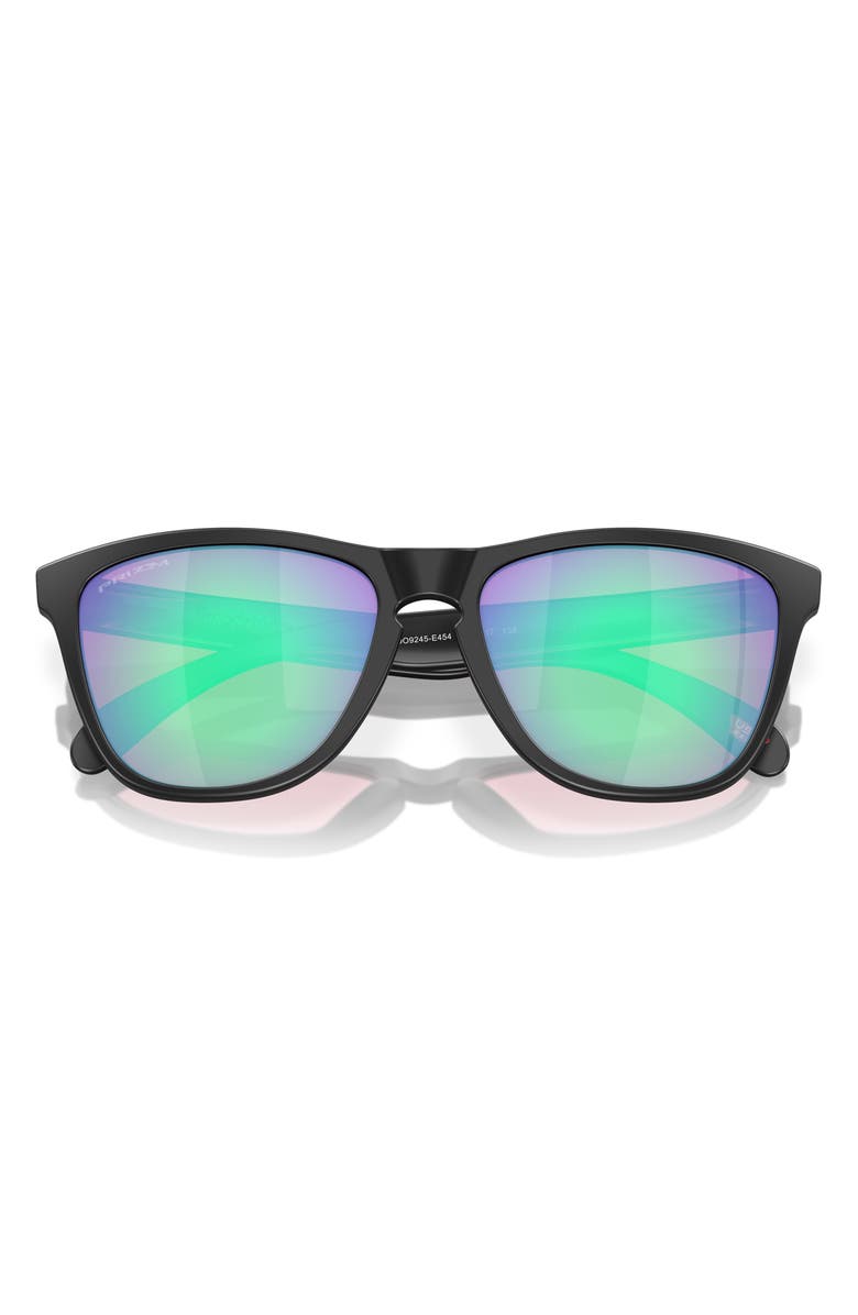 Oakley Frogskins 54mm Prizm<sup>™</sup> Rectangular Sunglasses, Alternate, color, Matte Black