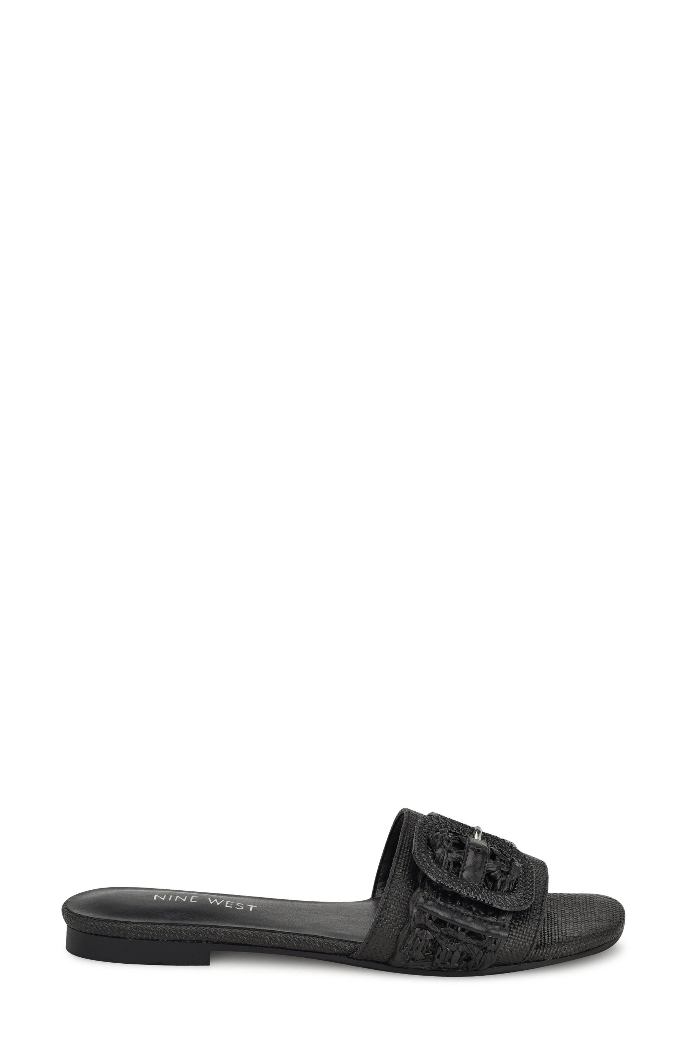 Nine West Horaey Slide Sandal, Alternate, color, 