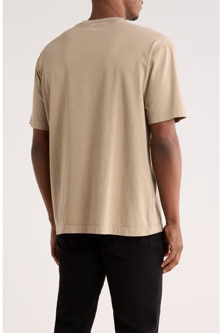 Acid Wash Pocket T-Shirt, Alternate, color, TAN TEAK