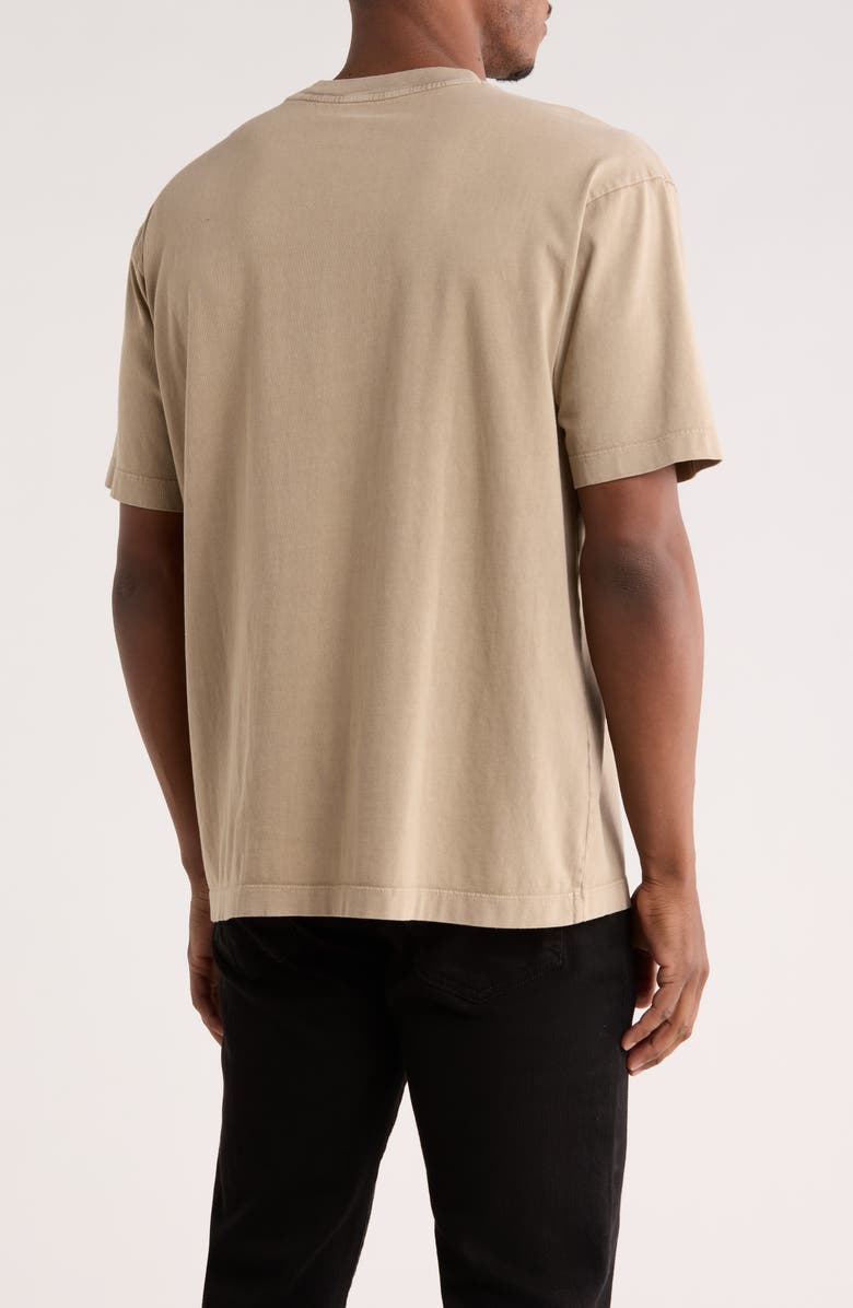 Abound Acid Wash Pocket T-Shirt, Alternate, color, Tan Teak