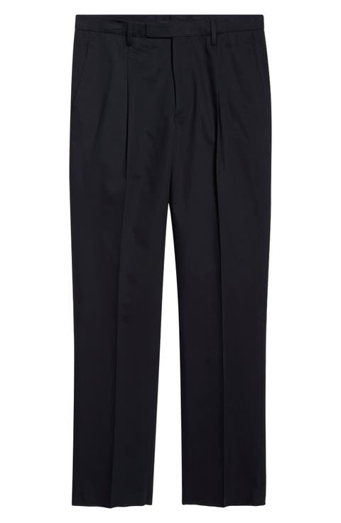 Relaxed Pleated Trousers