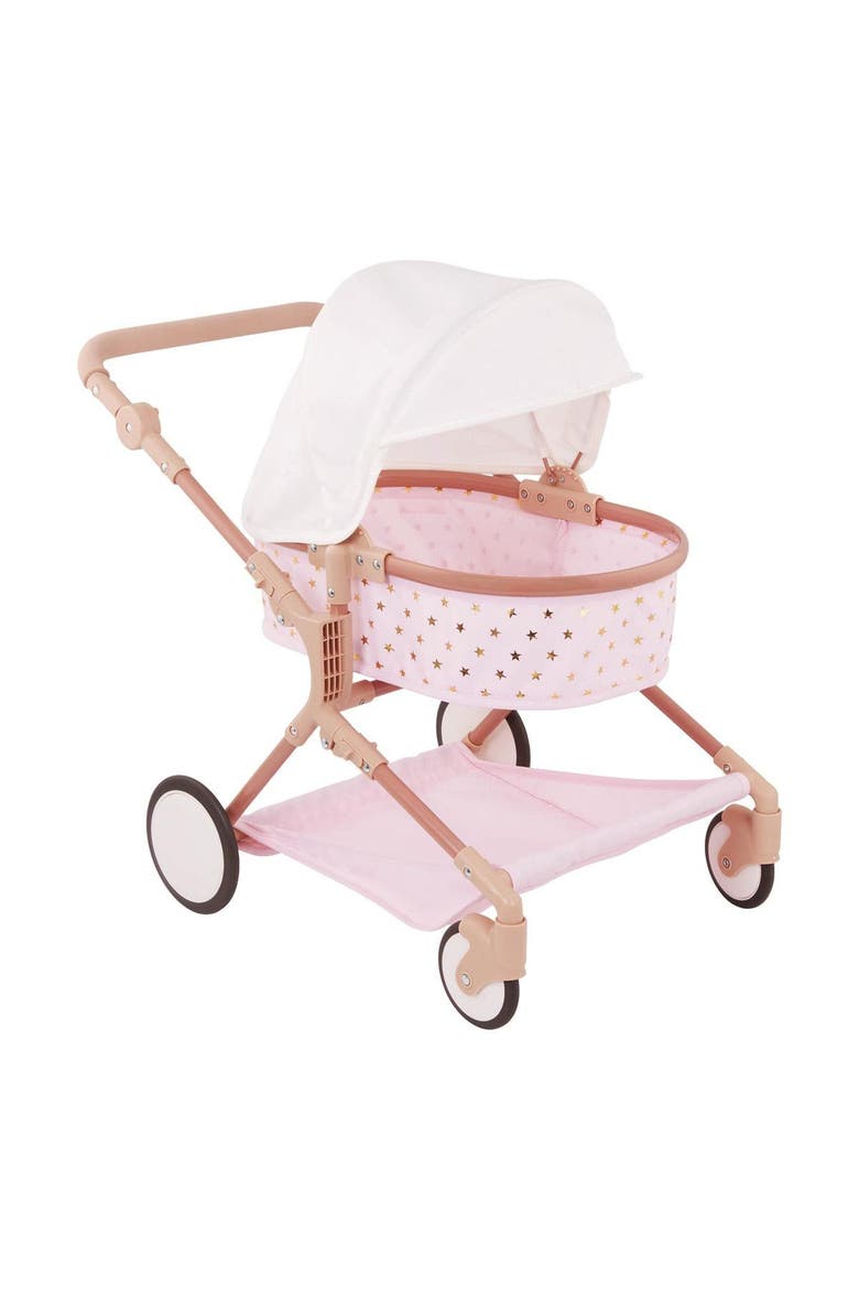Double Baby Doll Carriage, Main, color, Pink