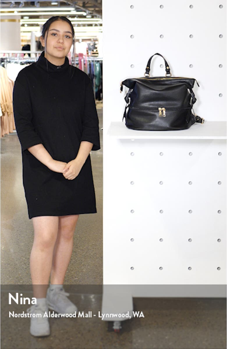 Cyndi Faux Leather Backpack, sales video thumbnail