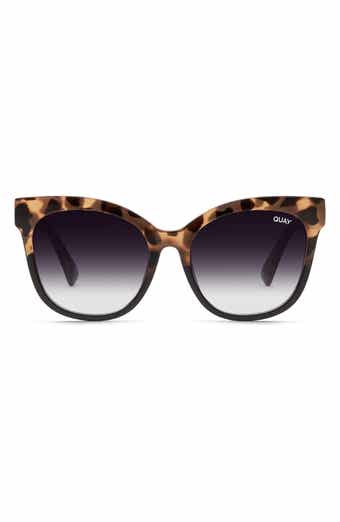 QUAY It's My Way 53mm Gradient Cat Eye Sunglasses
