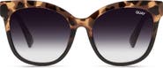 QUAY It's My Way 53mm Gradient Cat Eye Sunglasses