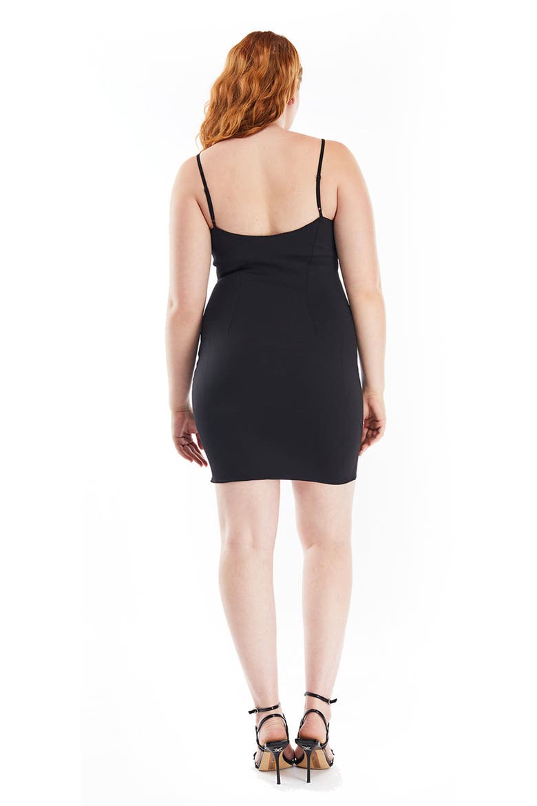 Celeste mini Dress, Alternate, color, Black