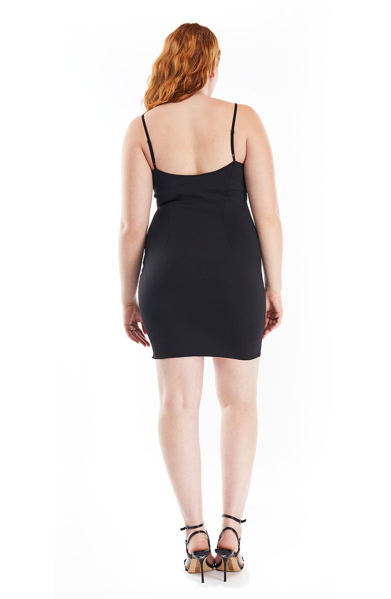 Mother of All Celeste mini Dress, Alternate, color, Black