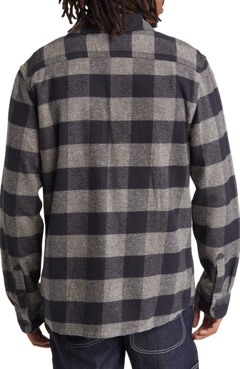 Dickies Sacramento Flannel Button-Up Shirt, Alternate, color,