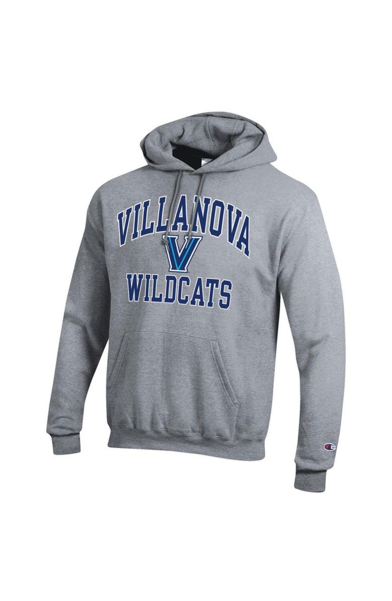Champion Men's Champion Heather Gray Villanova Wildcats High Motor Pullover Hoodie, Alternate, color, Heather Gray