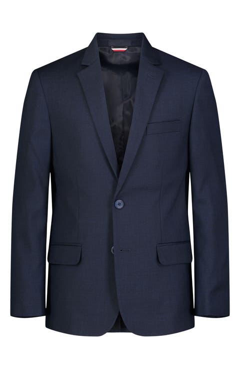 Kids' Stretch Sharkskin Sport Coat