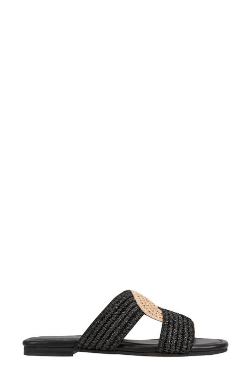 Marc Fisher Ltd Navie Slide Sandal In Black