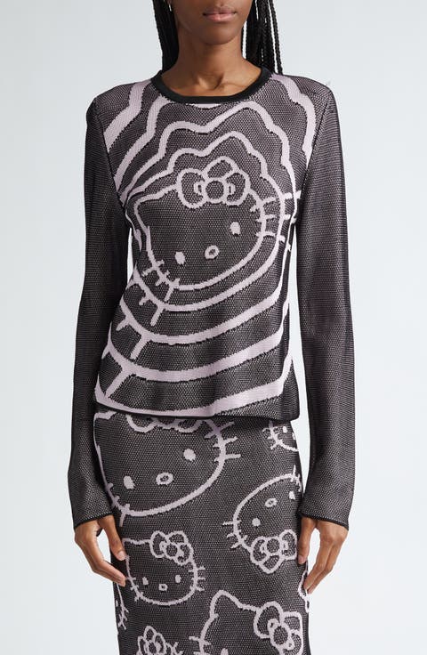 x Sanrio Hello Kitty® Vertigo Intarsia Sweater (Nordstrom Exclusive)