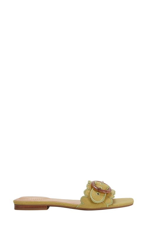 BANDOLINO BANDOLINO SILLA SCALLOP SLIDE SANDAL 