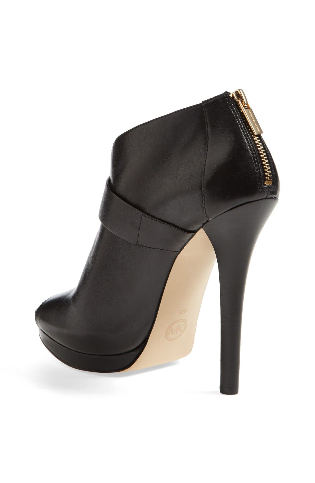 MICHAEL Michael Kors 'Guiliana' Peep Toe Bootie, Alternate, color, 