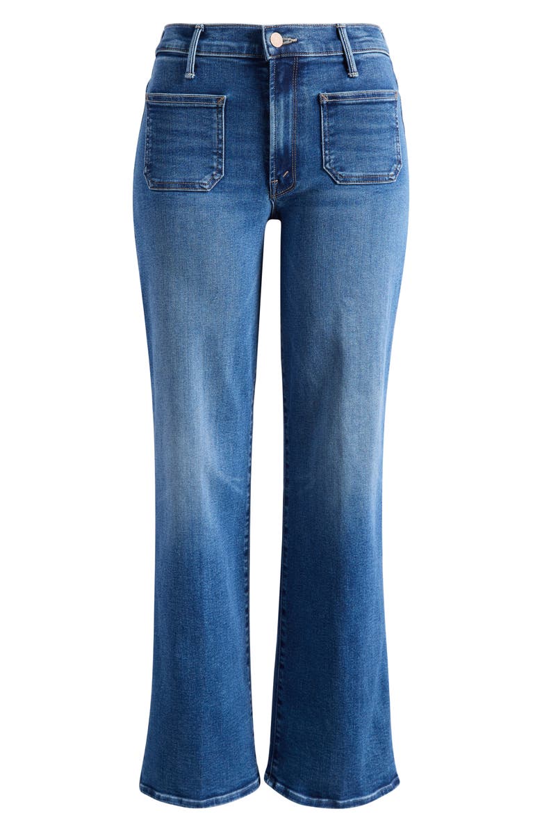 MOTHER The Patch Pocket Mid Rise Maven Skimp Jeans, Alternate, color, Lets Split